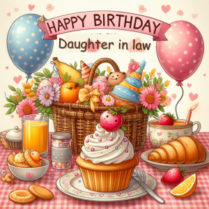 Happy Birthday Wishes For Daughter In Law