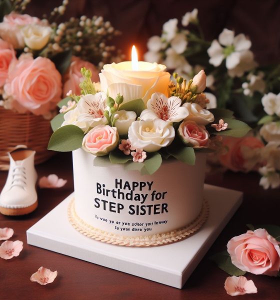 Happy Birthday Wish for Stepsister