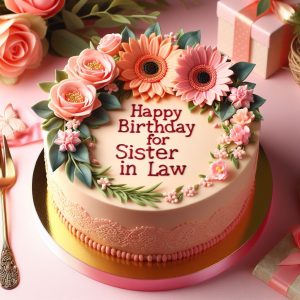 Happy Birthday Wish for Sister-in-Law