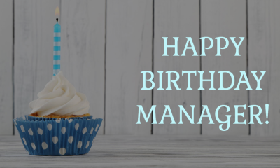 Happy Birthday Quotes For Manager